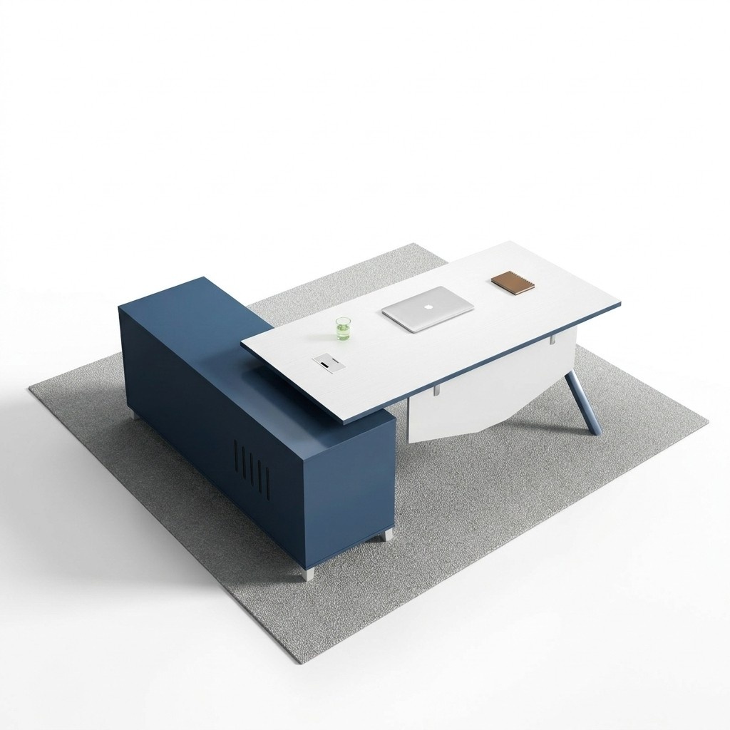 Desk with Shelf Home Office Office Furniture Desk Tables New