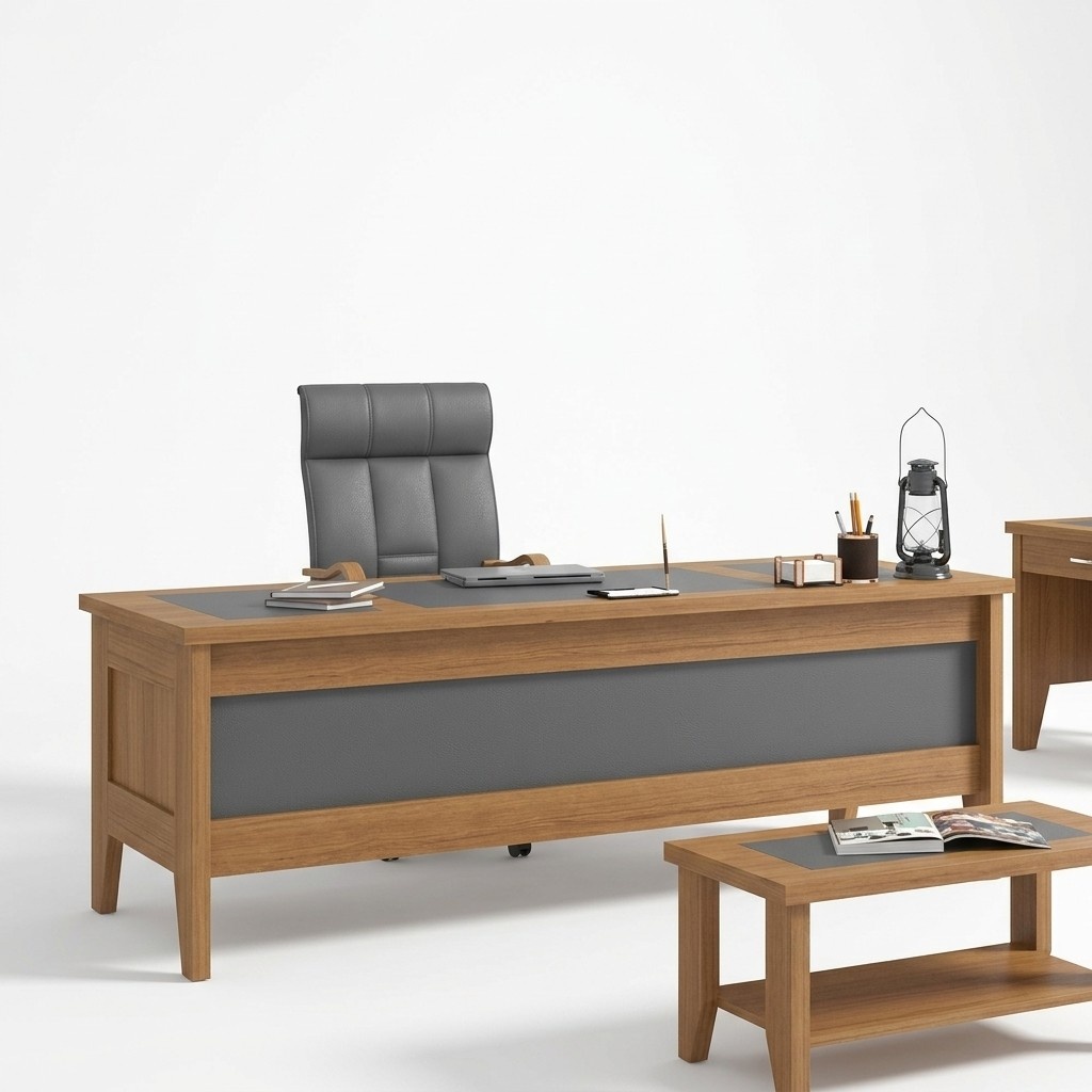 Desk wood table study desk office furniture 200x90