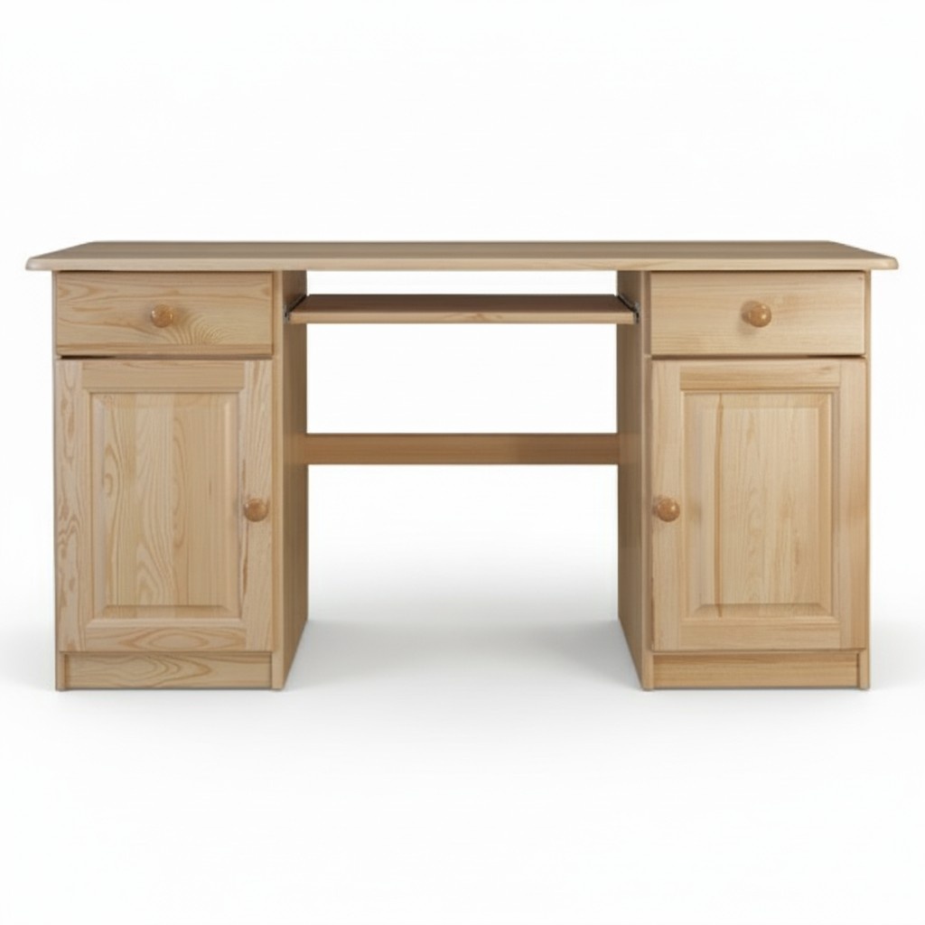 Desk wooden table office table table office furniture tables solid wood computer table