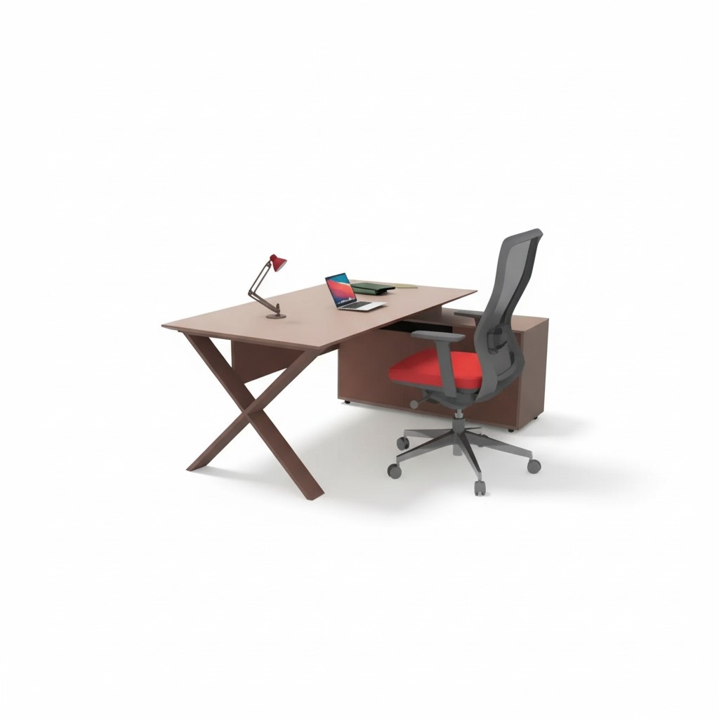 Desks Office furniture Corner desk Work tables Wooden furniture Brown