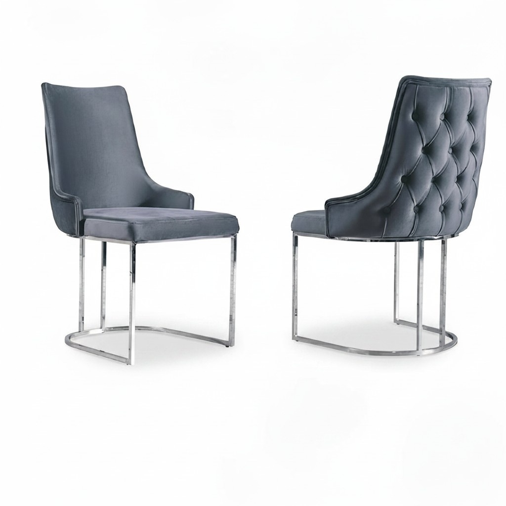 Dining Room Armchair Upholstered Chair Chair Without Armrest Luxury Living Room