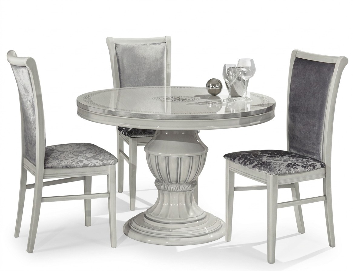 Dining Chair Dining Room Chairs Relax Chair Velvet Wood Grey Seat Design