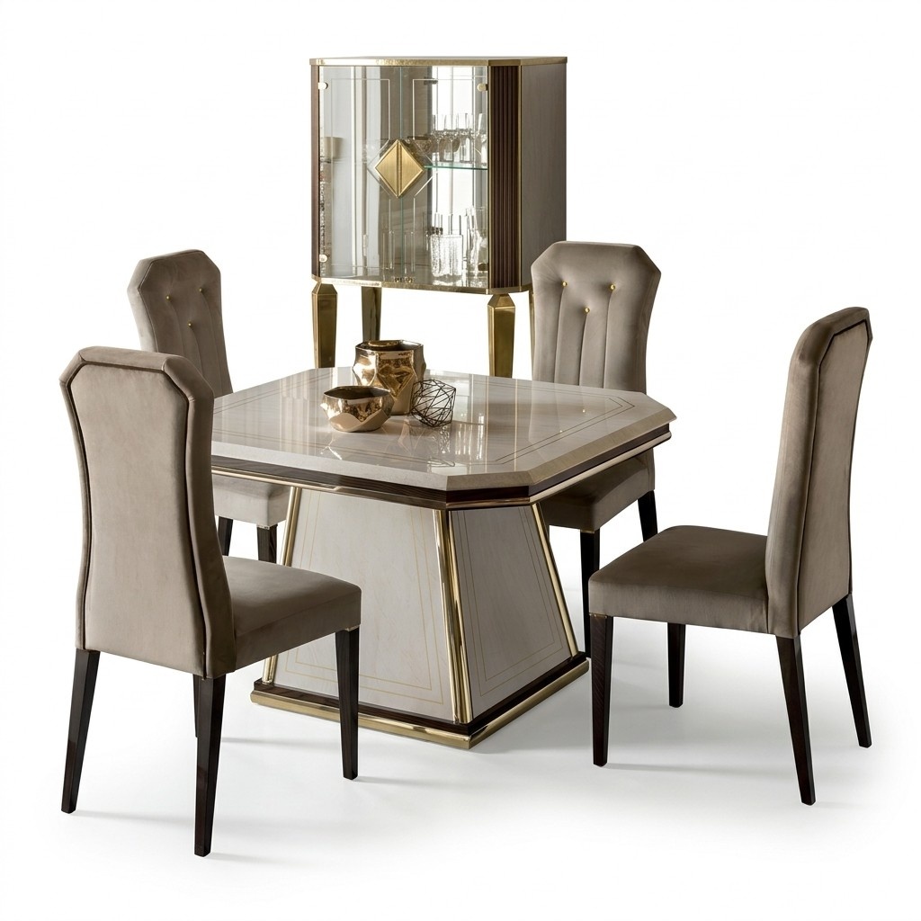Dining Chair Designer Chairs Dining Chairs New Set 4x Solid Wood Chair Furniture