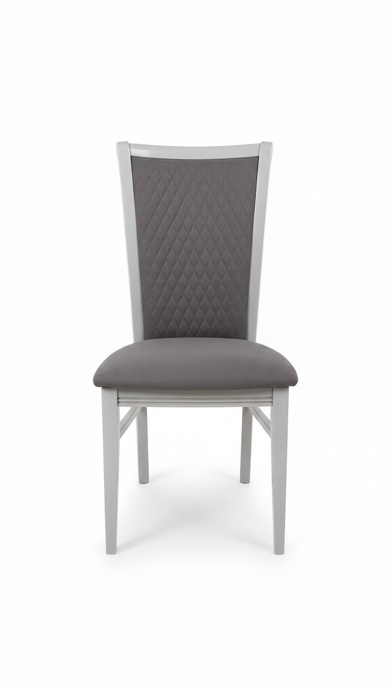 Dining Chair Wood Chair Grey Fabric Lehnst Chairs Relax Design Armchair Italy