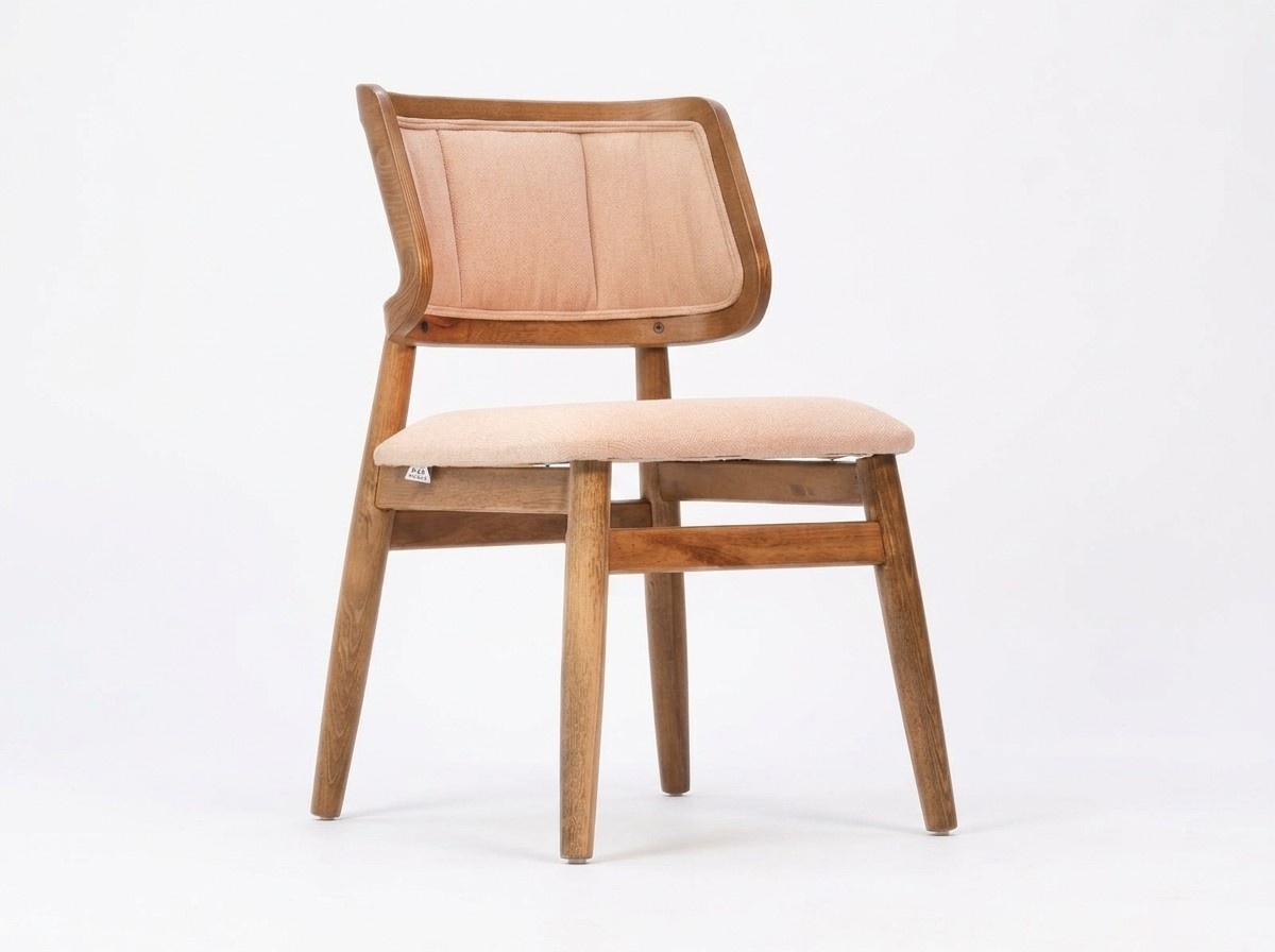 Dining chair wooden chair kitchen chair armchair brown wood brown