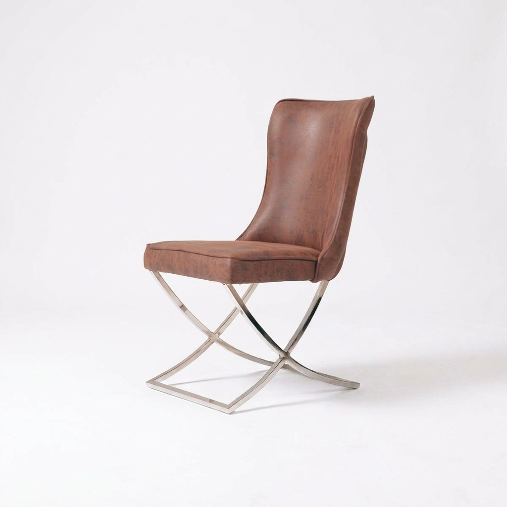 Dining Room Chairs Wood Luxury Armchair Chair Brown Recliner Living Room