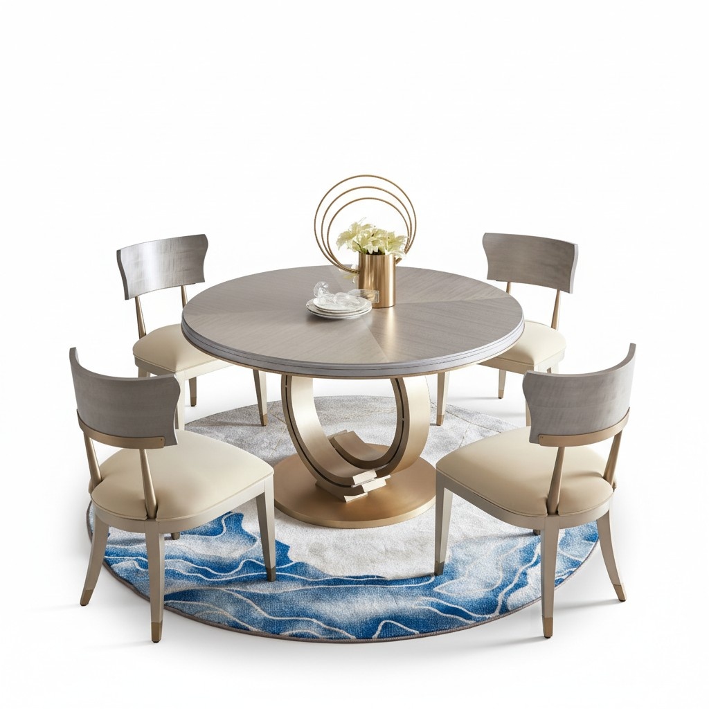 Dining Room Dining Chair Armchair Textile Wood Furniture Upholstery Chairs Recliner New