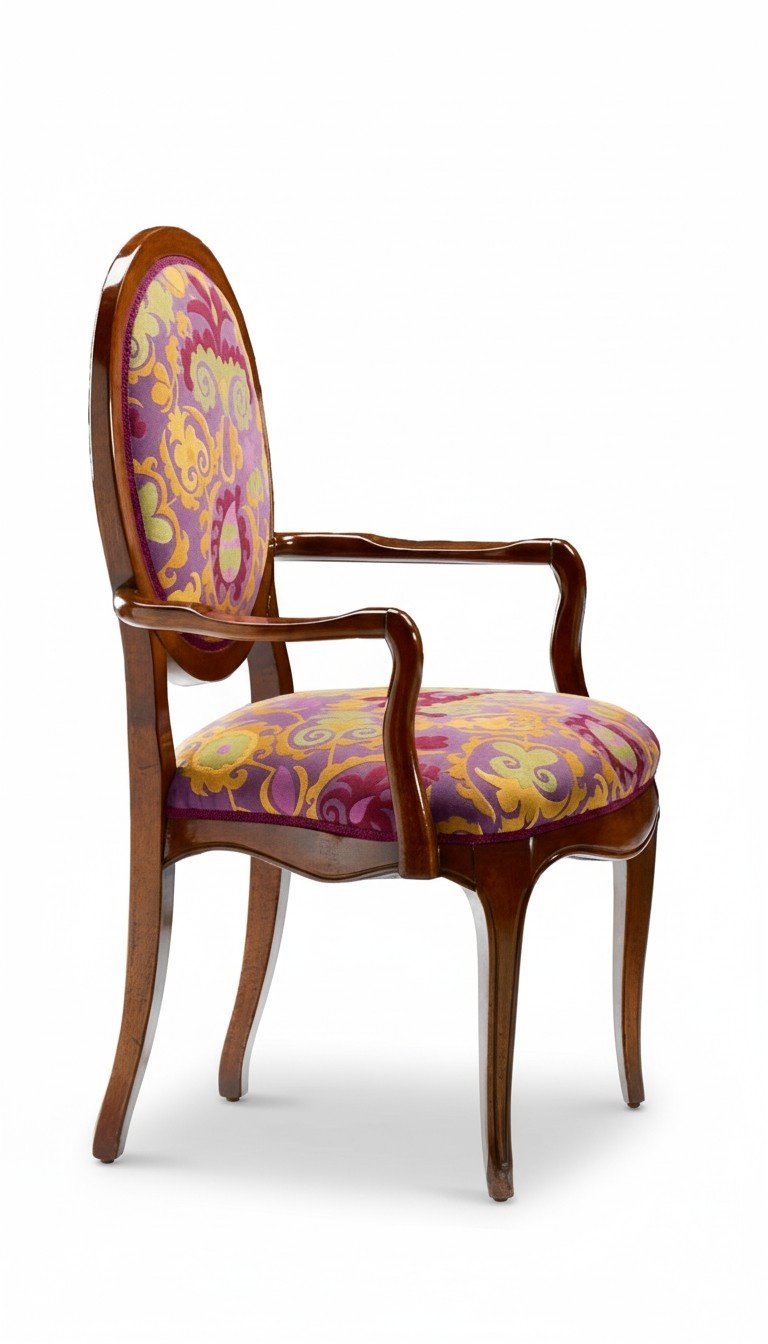 Dining room Italian furniture wood luxury chair new armchairs classic chairs