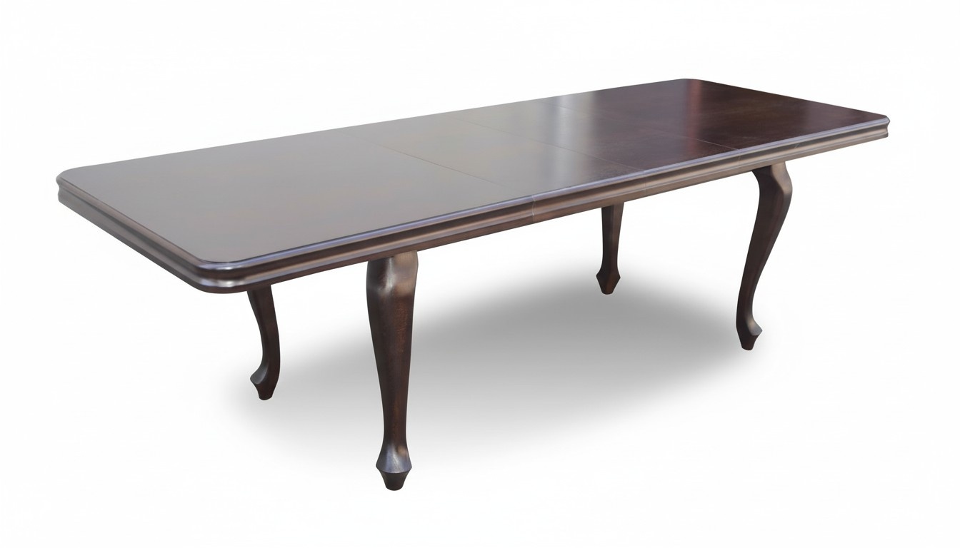 Dining Room Living Room Classic Table Wood Designer Tables 90x170 / 250cm New