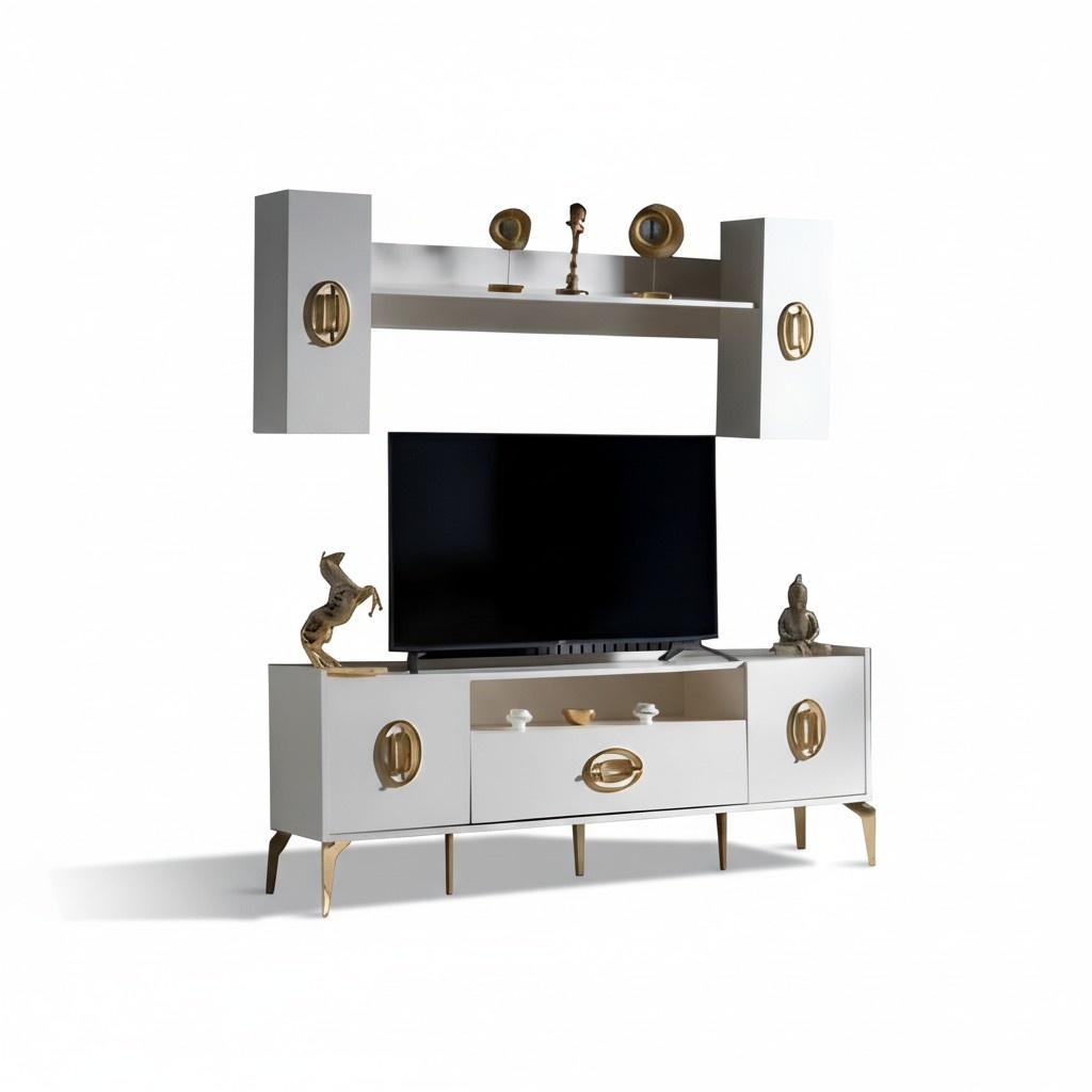 Dining room wall units modern TV stands wall shelves living room luxury TV furniture