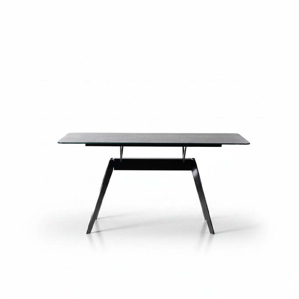 Dining room luxury dining table new table modern design furniture metallic furnishings