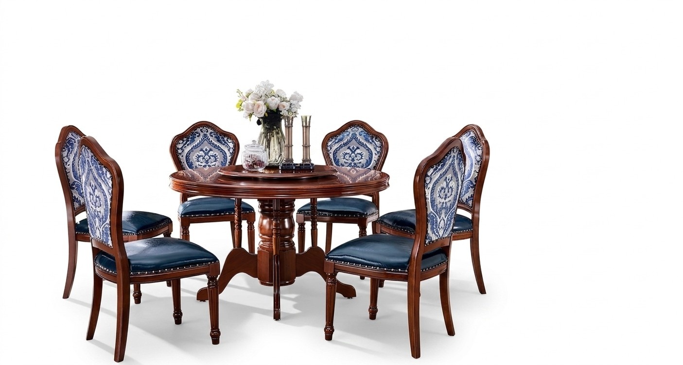 Dining Room Round Tables Dining Table Design Table Furniture Solid Wood Luxury