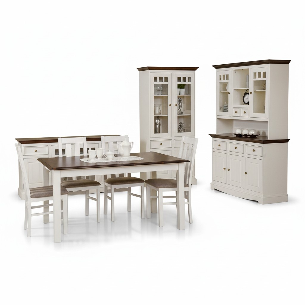 Dining Room Tables Classic Style Sturdy Up To 150-197cm Living Room Dining Table XXL