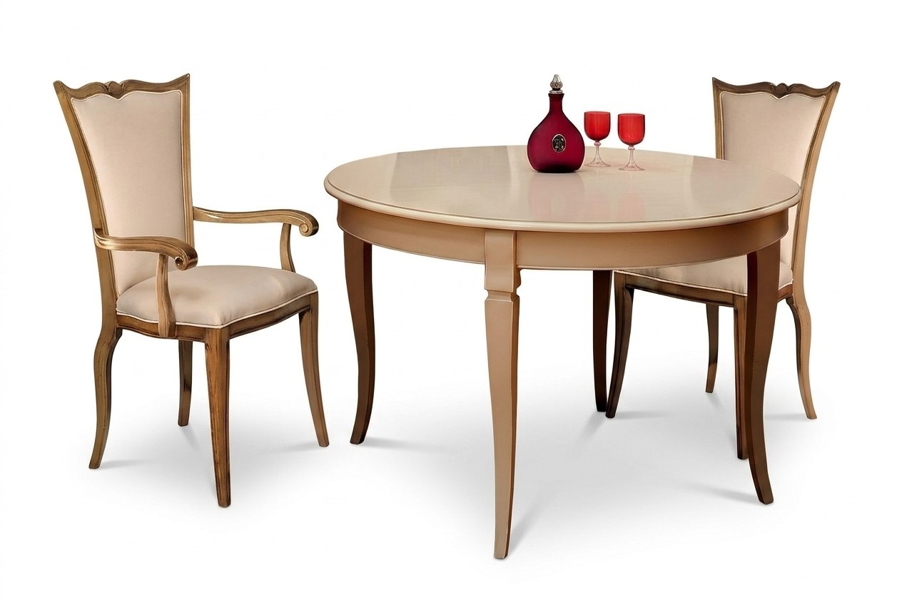 Dining Room Tables Round Dining Table Luxury Round Table Solid Wood Italy