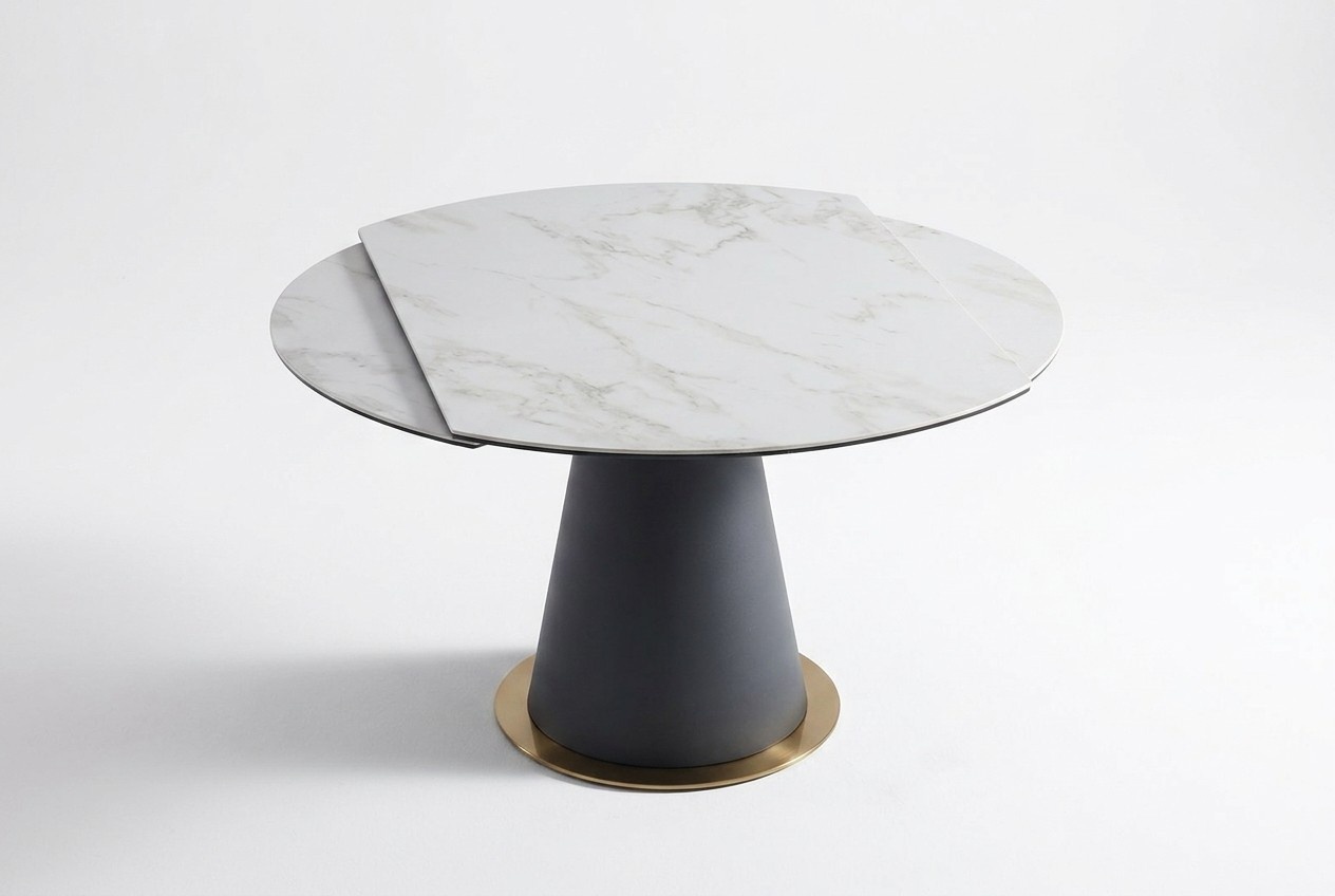 Dining tables table design stainless steel luxury furniture dining table marble imitation new