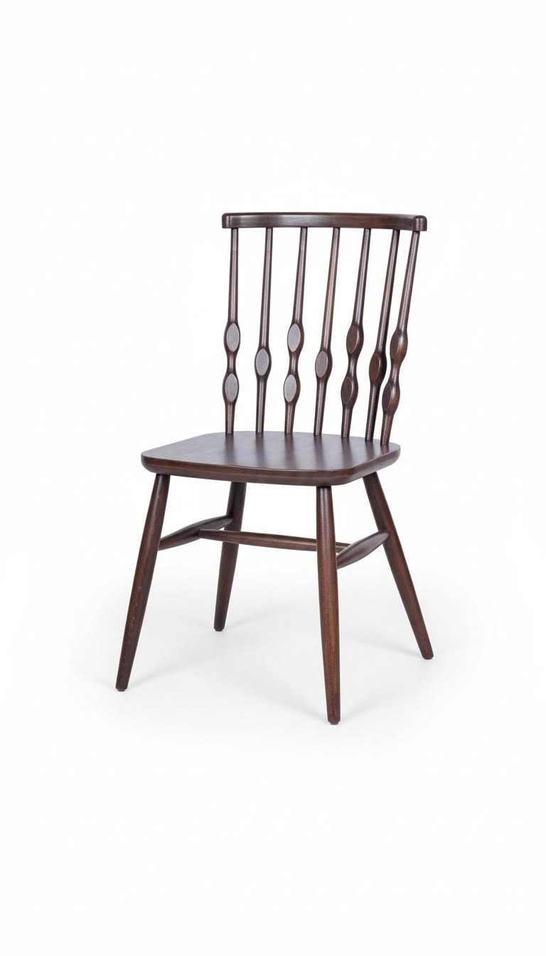 Dining Room Upholstered Chair Modern Design Textile Chair Luxury Furniture Brown