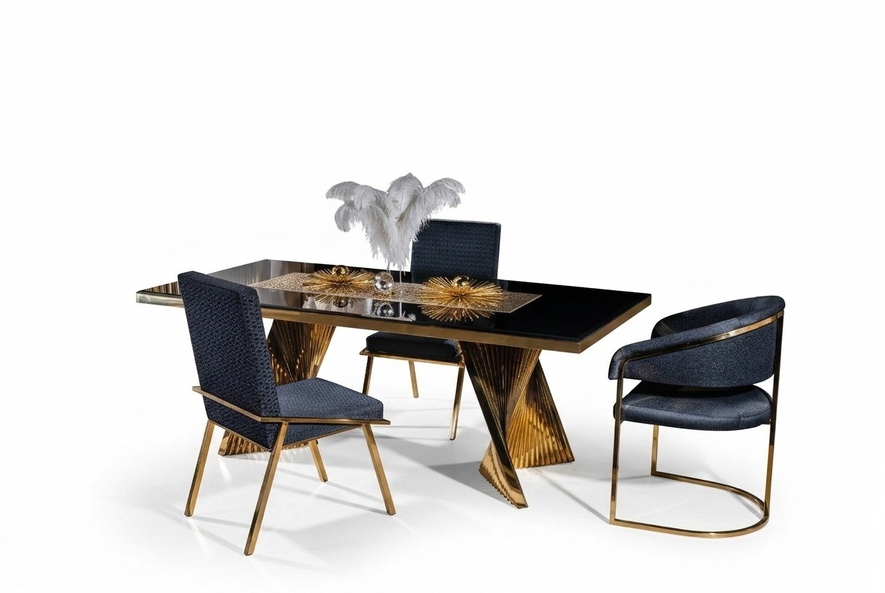 Dining set set chair table 4 chairs group 5 pieces group furniture