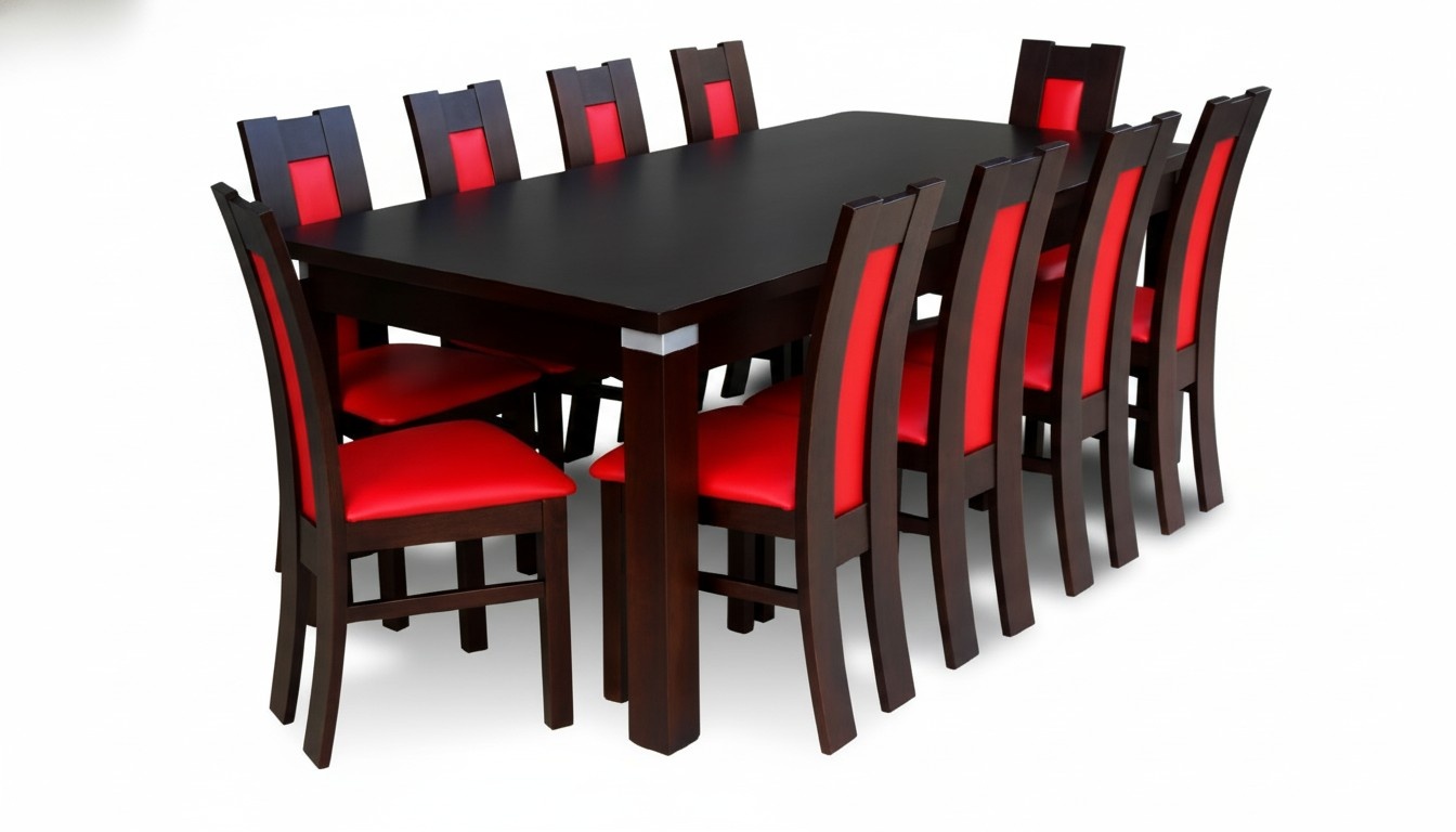 Dining table + 10x chairs dining room set modern table new Z10