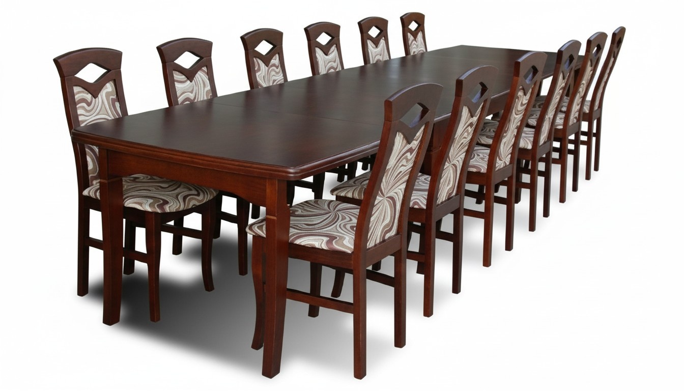 Dining table + 12 chairs dining room set dining group classic table new Z34