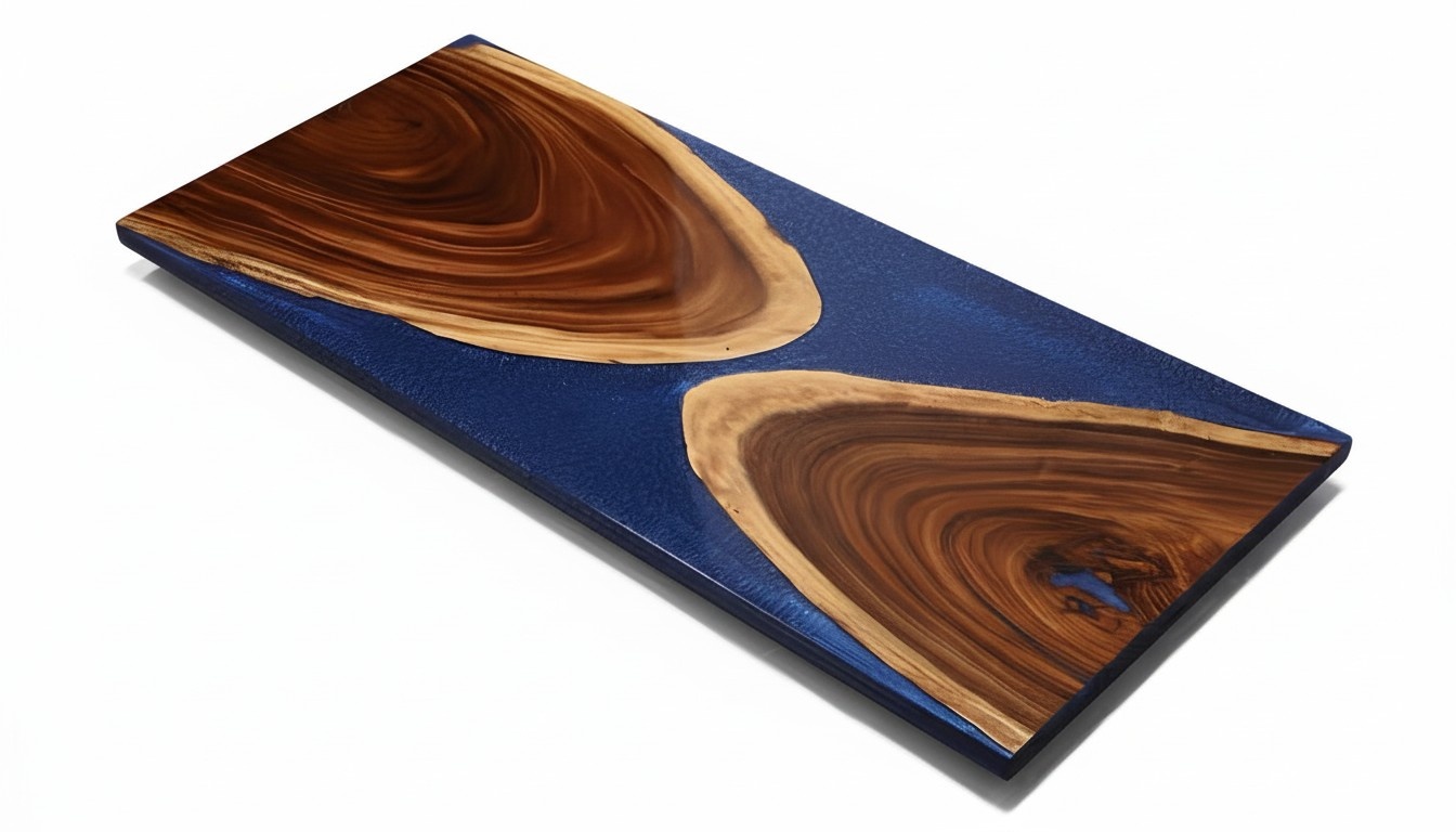 dining table 1sqm epoxy resin wood solid furniture waterfall epoxy table casting resin