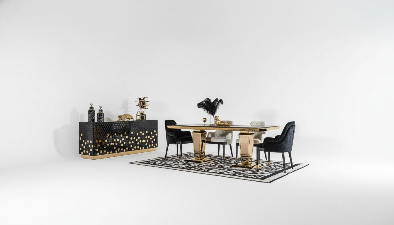 Dining table 6 chairs sideboard dining tables table tables chair set group 6 pieces
