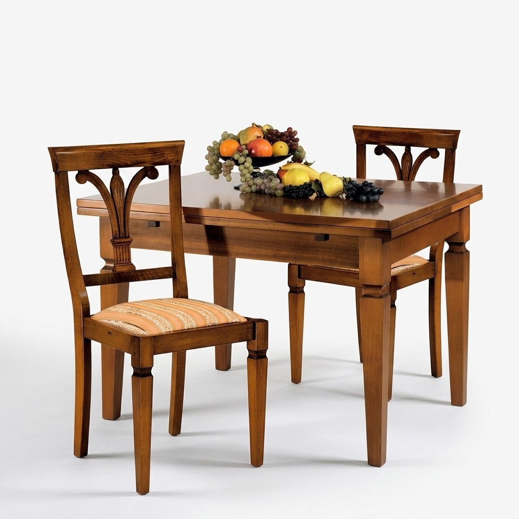 Dining Table Antique Style Solid Wood Furniture Italian Dining Tables Table Wood Tables