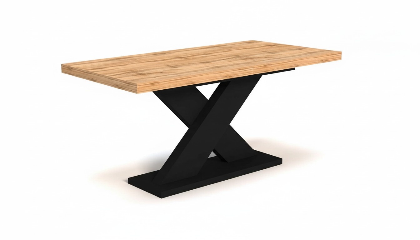 Dining table extendable wood tables modern design dining room luxury furniture