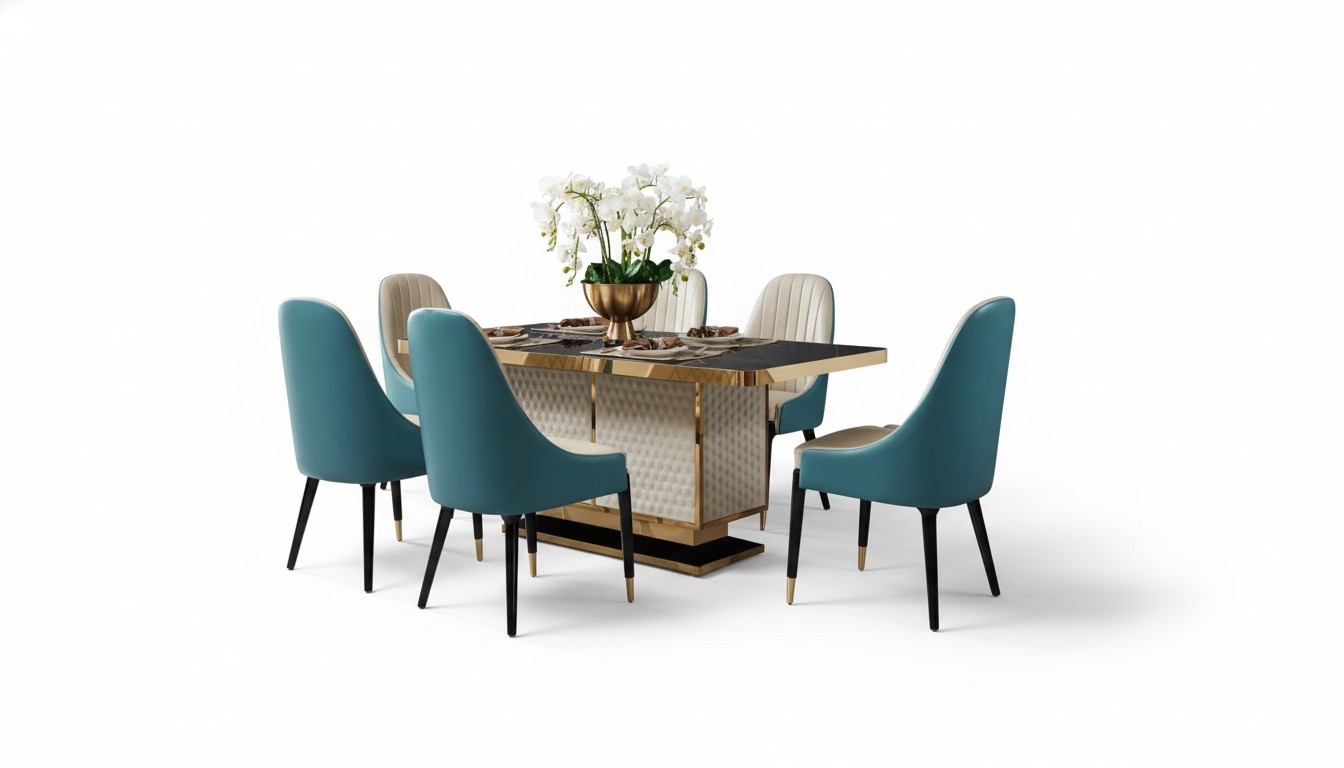 Dining Table Design Table Stainless Steel Modern Dining Room Living Room Kitchen Tables 180x90