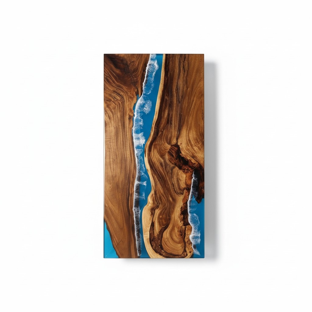 Dining Table Epoxy Solid Tables 220x90 River Table Real Wood Furniture New