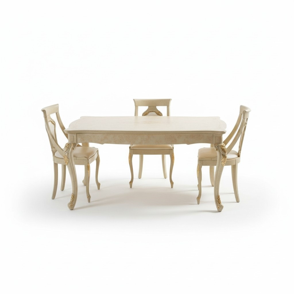 Dining Table Extendable Classic Design Table Italian Furniture Tables Wood Dining