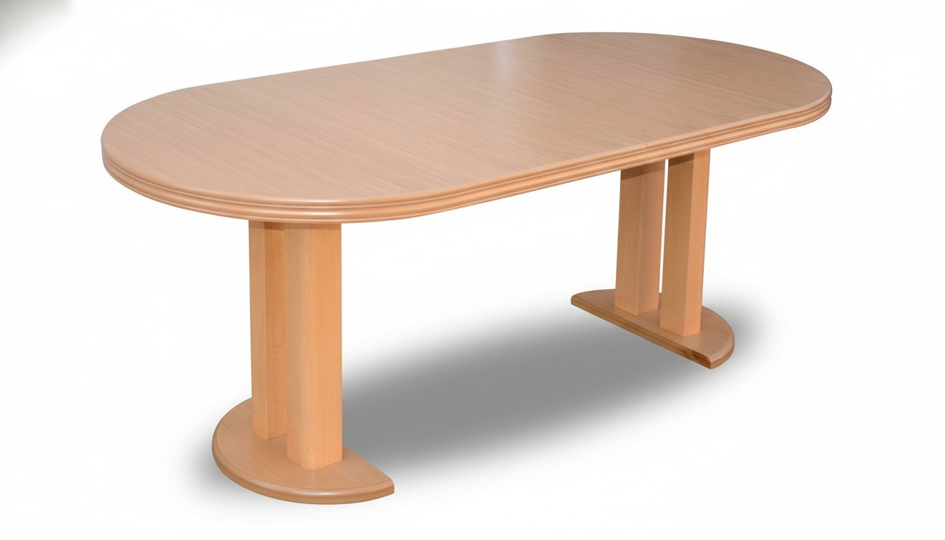 Dining Table Kitchen Table Restaurant Wood Dining Room Tables 90x90 Extendable 90x240cm