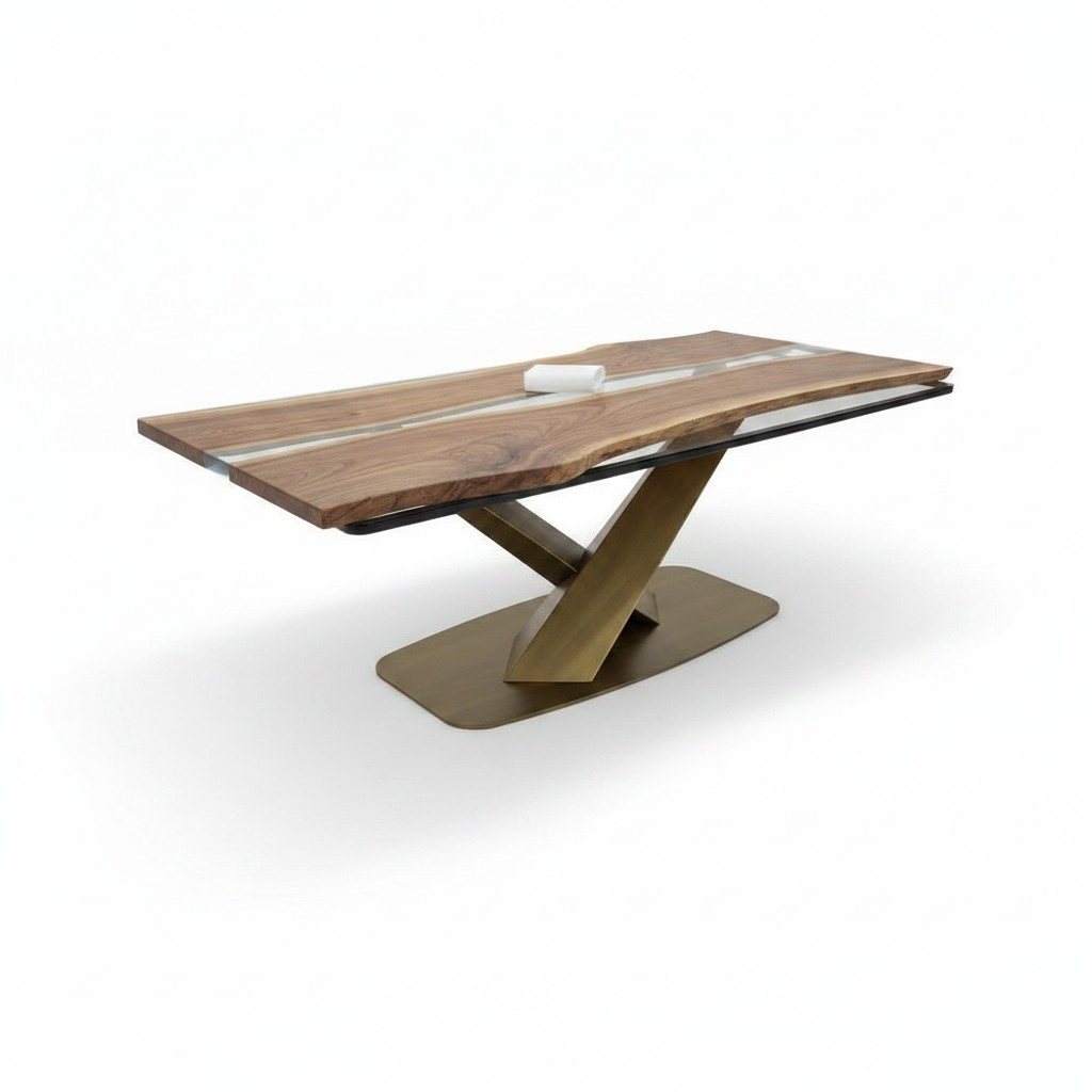 Dining room table Conference tables Dining table Epoxy resin table