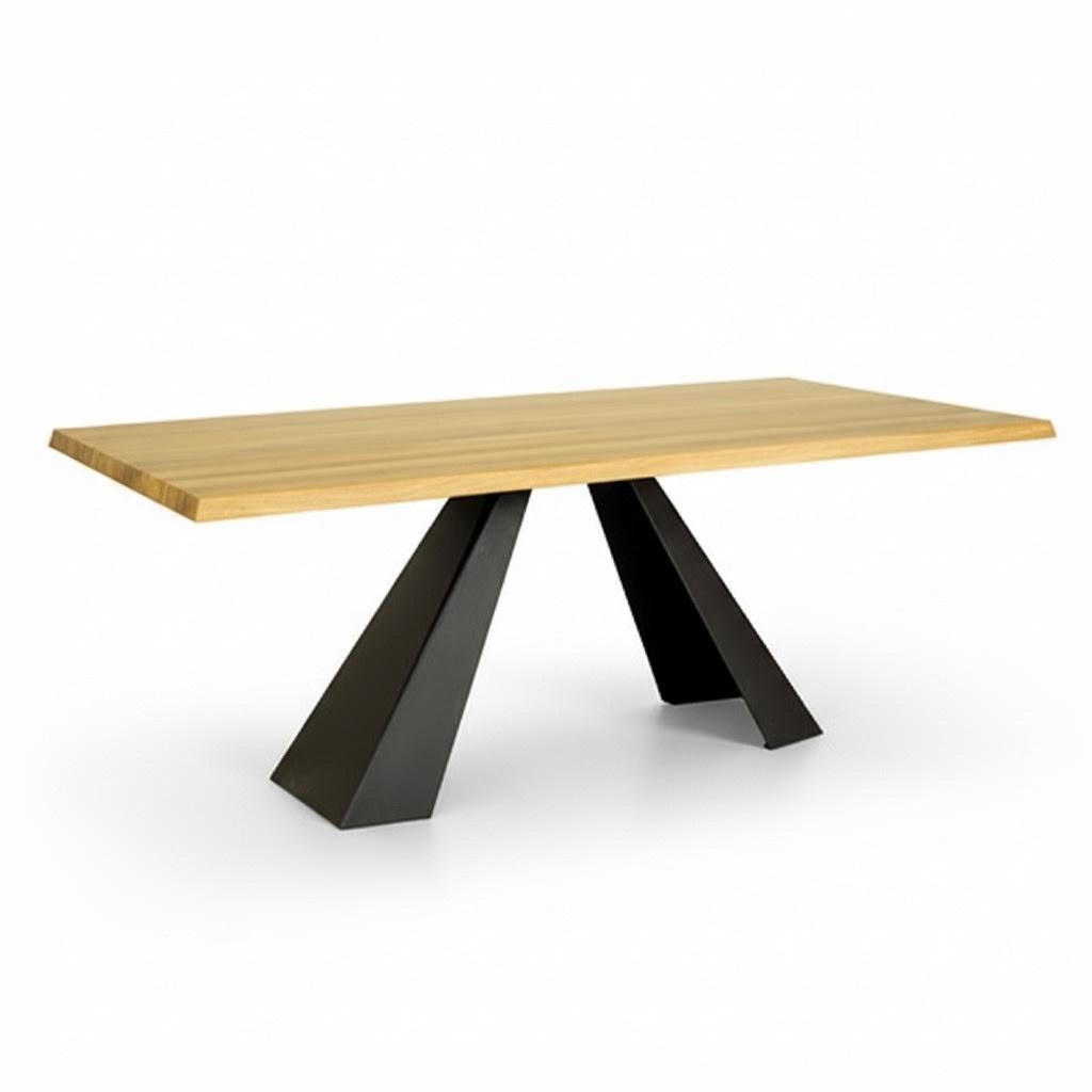 Dining table meeting table office design wood conference table new solid wood furniture