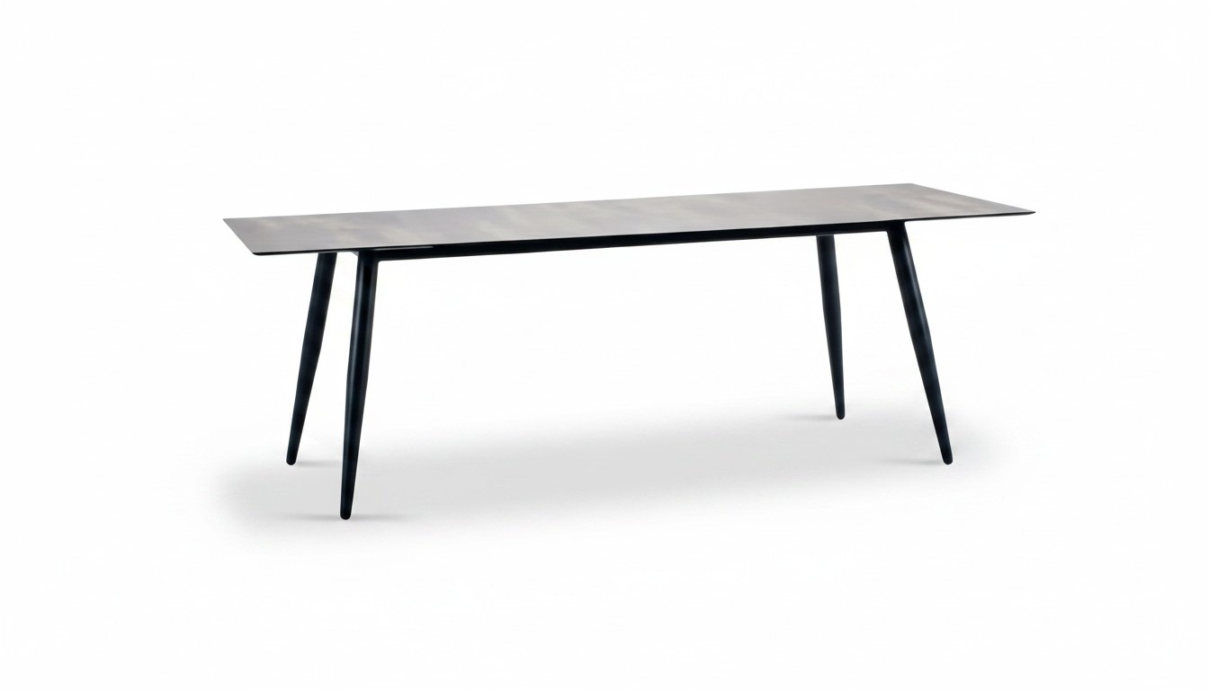 Dining Table Rectangular Luxury Modern Grey Rattan Design Coffee Table Terrace