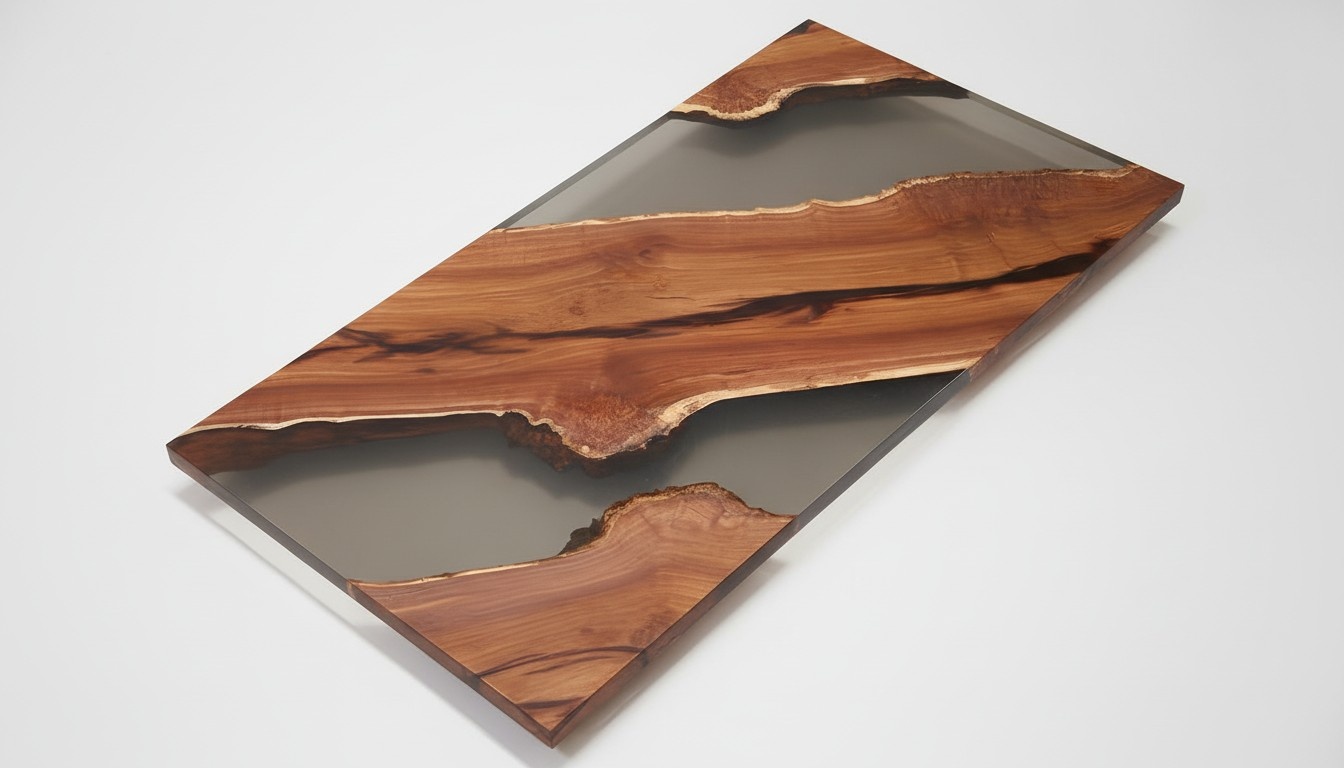 Dining Table River Table Real Wood River Table Solid Epoxy Tables 200x90 New