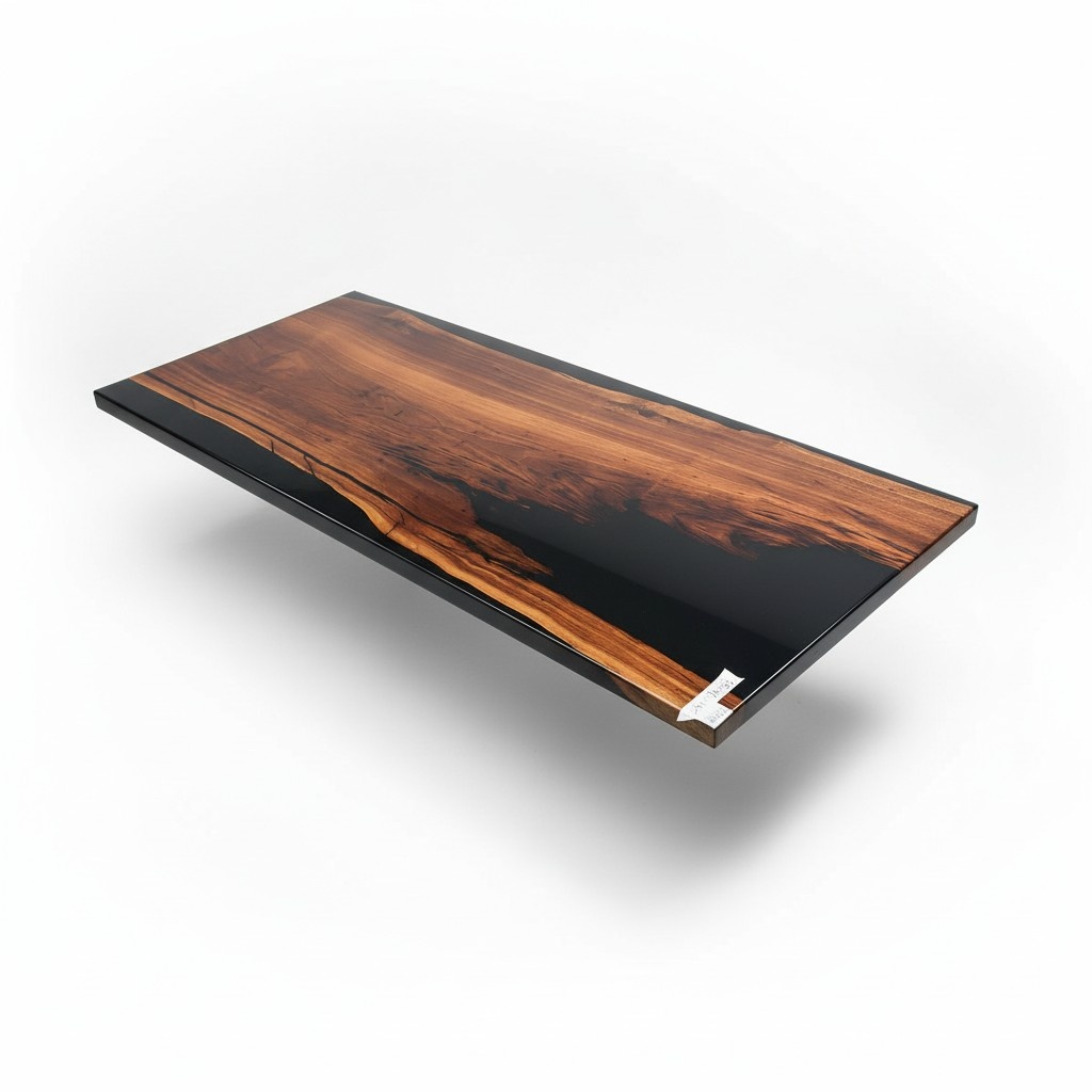 Dining Table River Table Real Wood River Table Solid Epoxy Tables 241x91 New