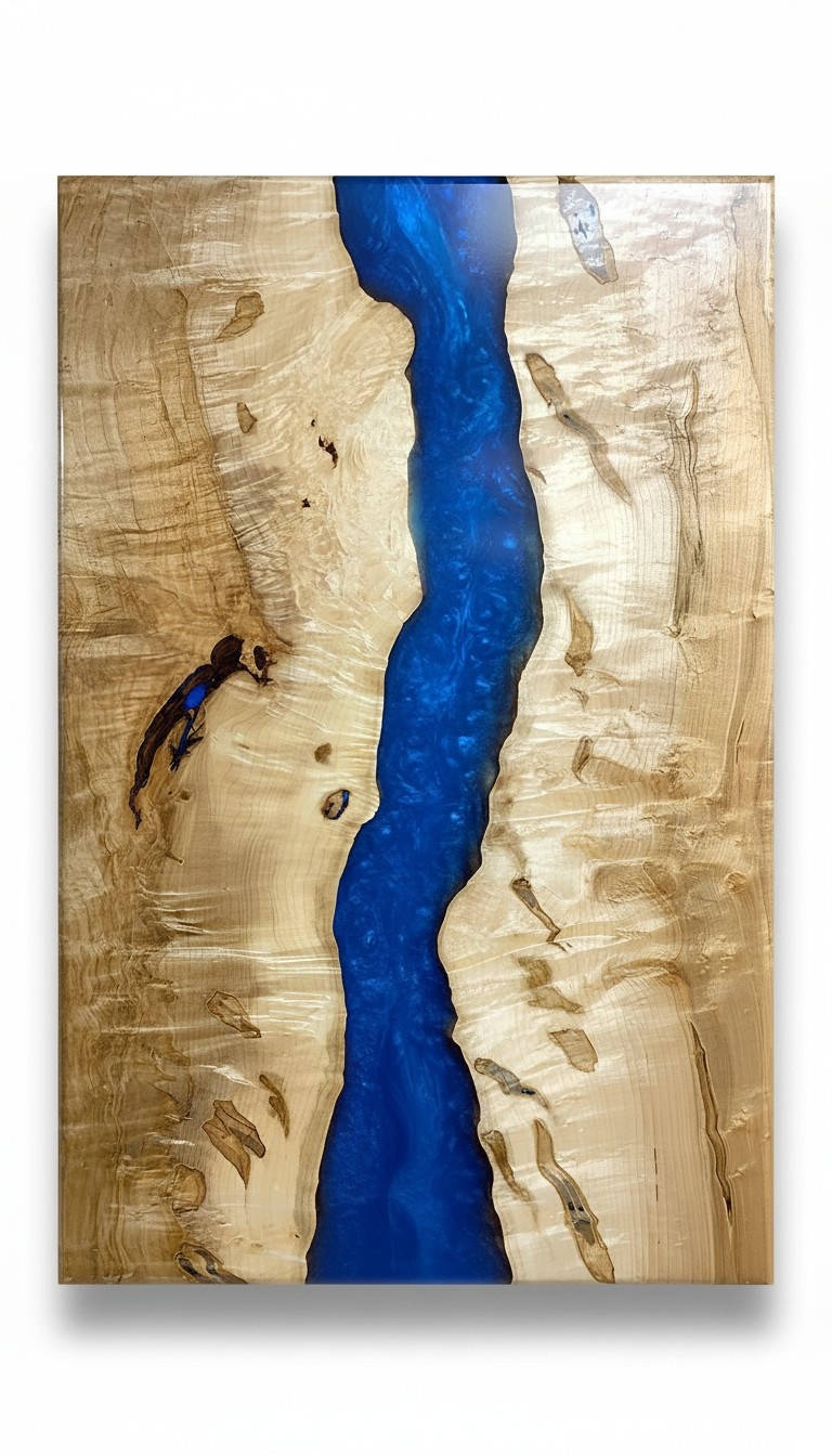 Dining Table River Table Solid Tables 220x100 River Table Epoxy Sea Waterfall