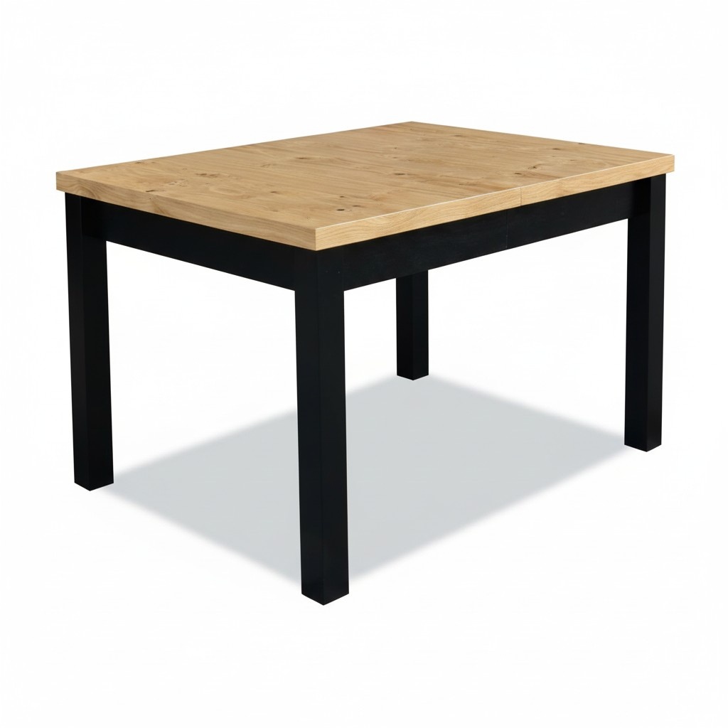 Dining Table Room Tables Living Room Wood Designer Brown 90x120/270 Wood Tables