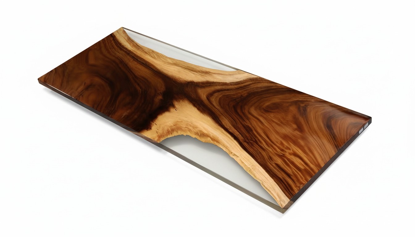 Dining Table Sea Water River Real Wood River Table 180x80 Tables Epoxy New