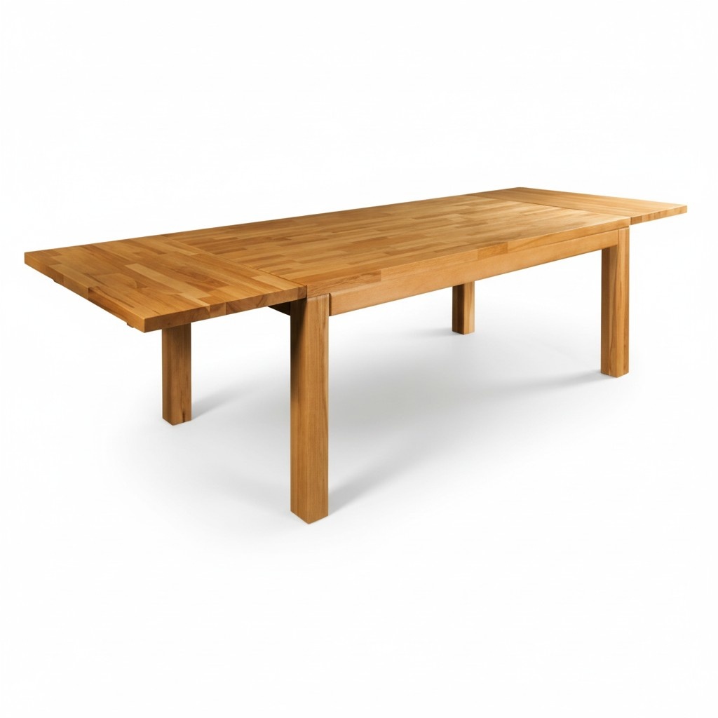 Dining table solid furniture dining room table 160x90cm real wood solid wood new tables