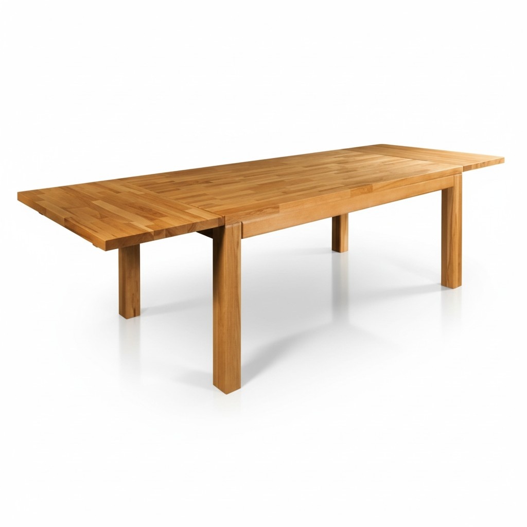 Dining table solid tables furniture dining room table 160x90cm real wood solid wood new