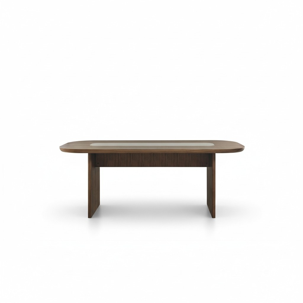 Dining room table Dining table dining table wood brown dining room 208 cm