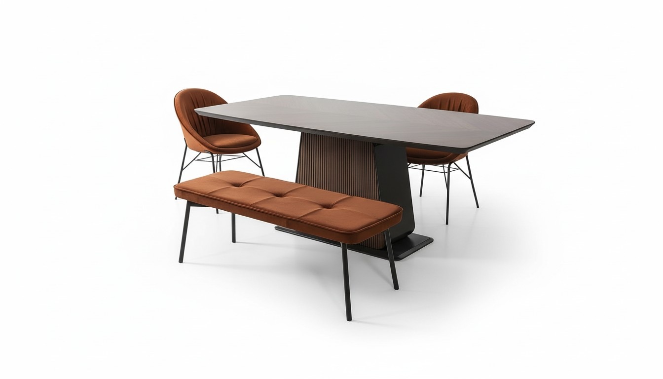 Dining Table Dining Room Dining Table Wood Modern Brown Tables
