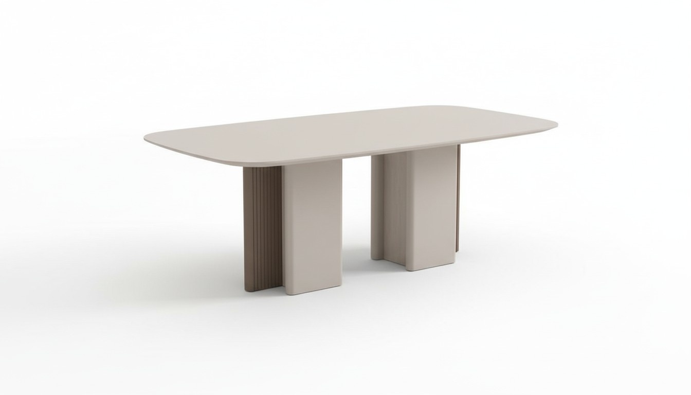 Dining table dining tables dining room furniture beige 204x104