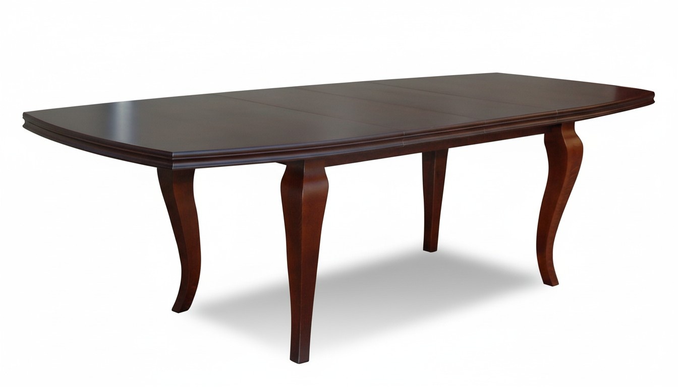 Dining Table Group Dining Room Living Room Set Wood Luxury 100x170/250 New