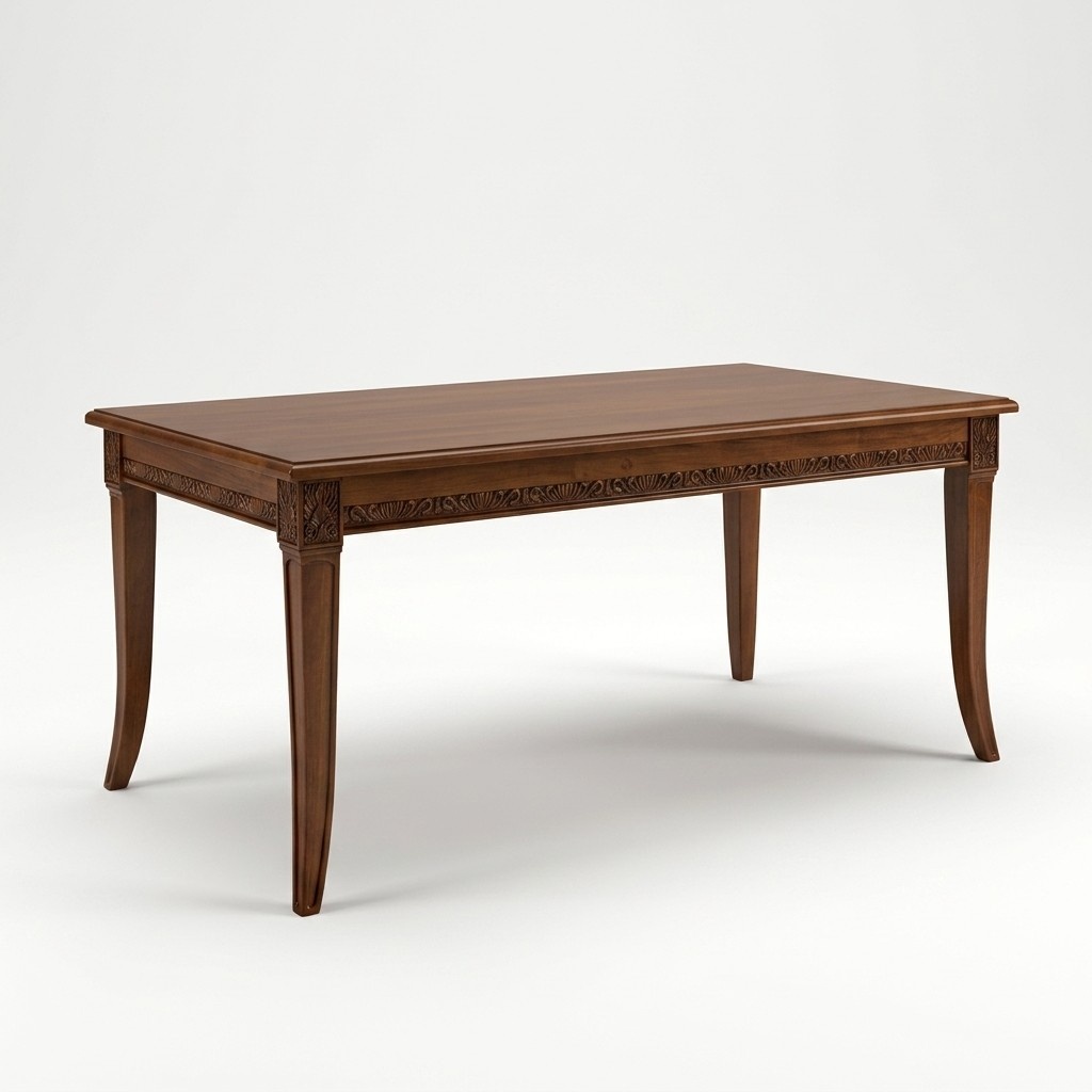 Dining Table Group Dining Room Wood Baroque Rococo Italy Furniture