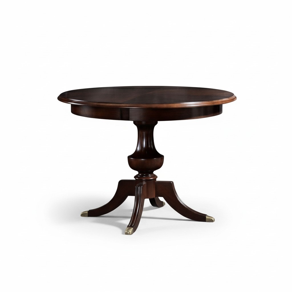 Dining table table tables solid wood wooden table classic baroque round table dining room