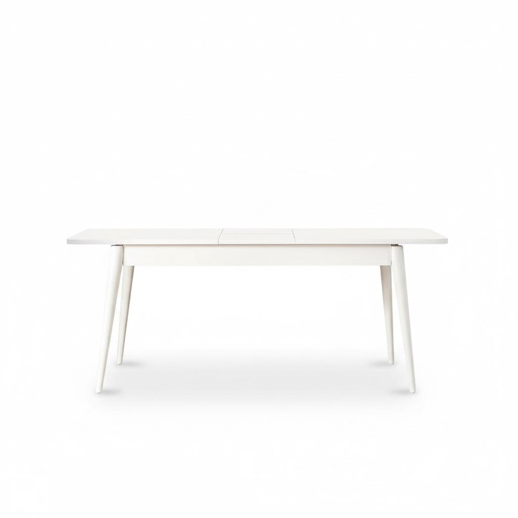 Dining Room Table Dining Table White Dining Room Wood Extendable Modern