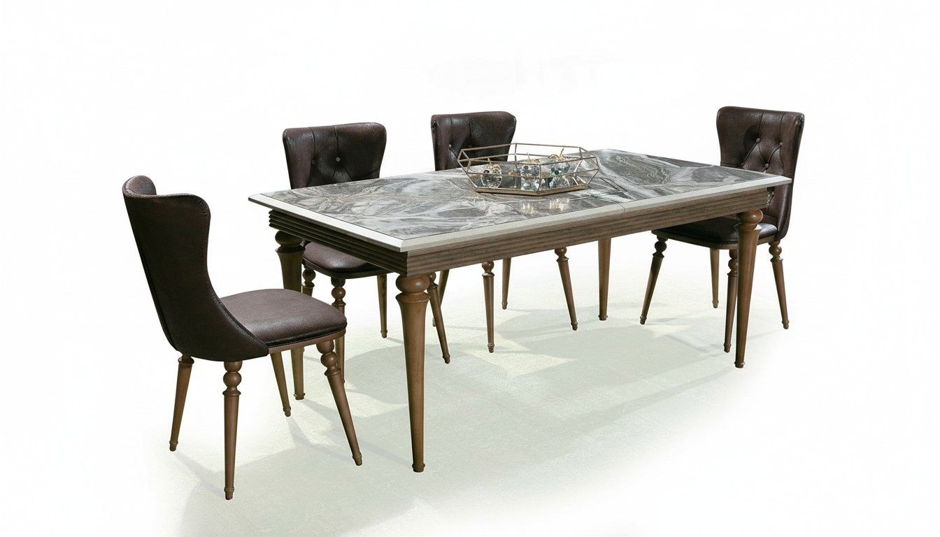 Dining table table wood 180x100 dining room brown dining tables tables furniture New