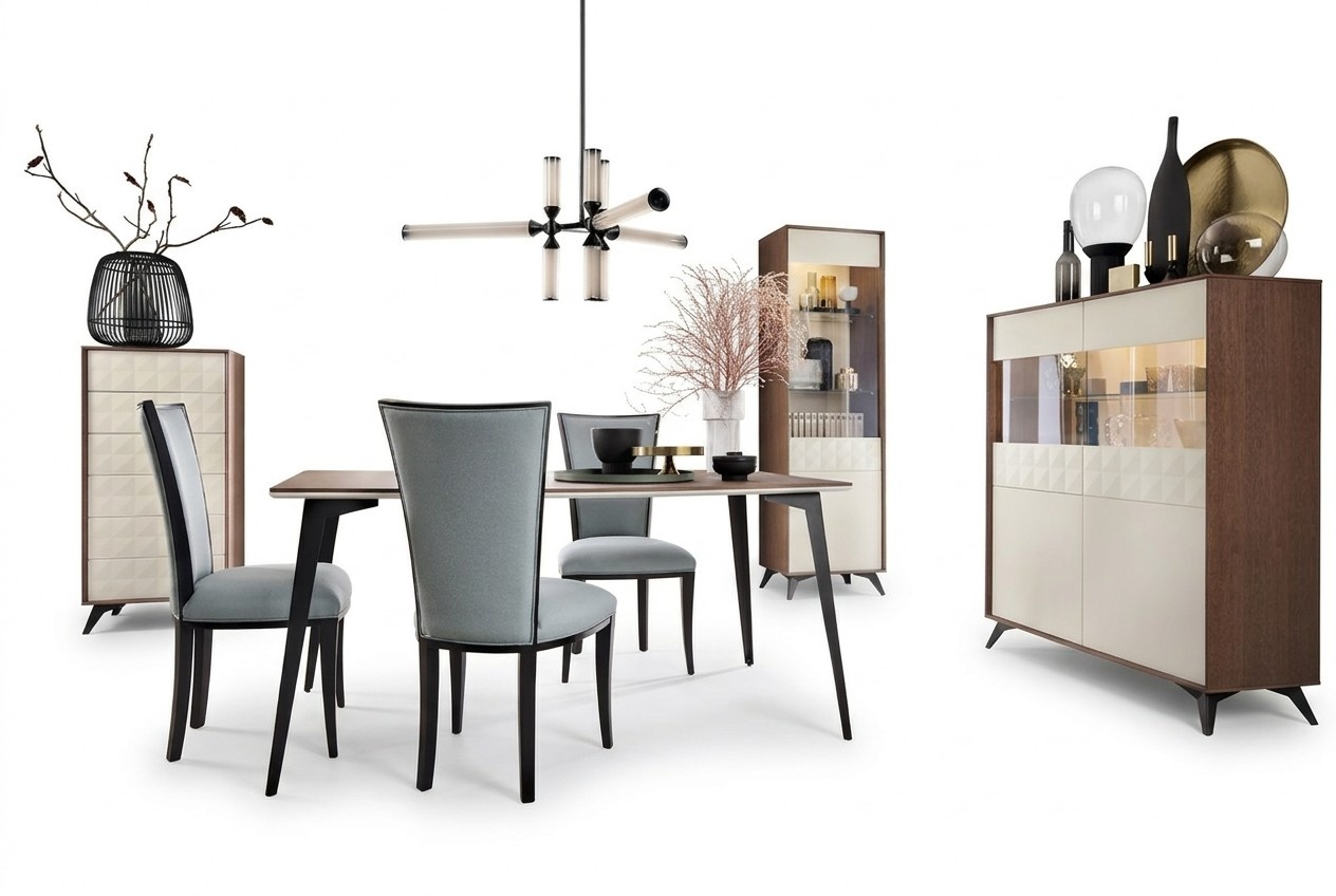 Modern style made of real wooden rectangular dining table 160x90x76cm